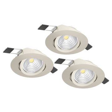 Downlight wpuszczany SALICETO 902282 4000K 3x6W/LED 3X580lm ip20 od Eglo