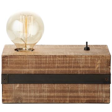 Lampa stołowa Woodhill 93722/76 1x30W/E27 IP20 od Brilliant