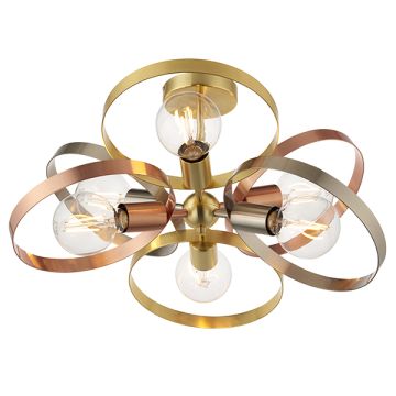 Lampa sufitowa Hoop 91935 6x40W/E27 IP20 od Endon