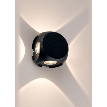 Kinkiet PATRAS LED 9115 3000K 4x1W/LED 255lm IP54 38° od Nowodvorski