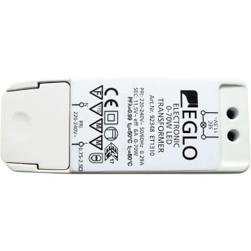 Element montażowy TRANSFORMER 92348 0-70W / 0-40W/ od Eglo