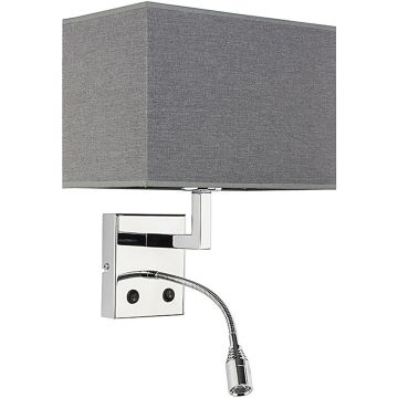 Kinkiet HOTEL LED 9302 4000K 1x60W; 1x2,2W/E27/LED IP20 od Nowodvorski