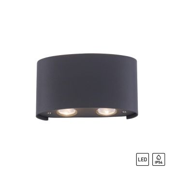 Kinkiet CARLO 9487-13 3000K 4x0,8W/LED 410lm IP54 od Paul Neuhaus