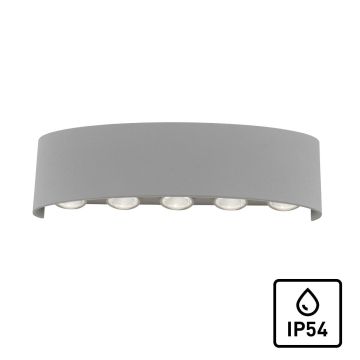 Kinkiet CARLO 9489-21 3000K 10x0,8W/LED 960lm IP54 od Paul Neuhaus