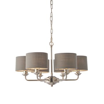 Żyrandol Highclere 94381 6x28W/E14 IP20 od Endon