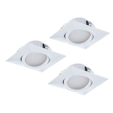Downlight wpuszczany PINEDA 95844 3000K 3x4,9W/LED 1080lm IP20 od Eglo