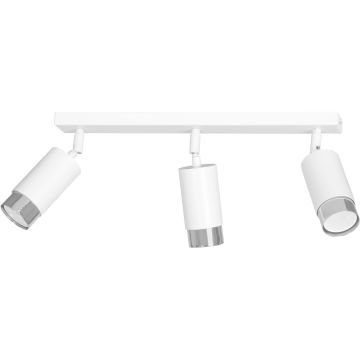 Lampa sufitowa HIRO 3 WH/CHROME 962/3 3x30W/GU10 IP20 od Emibig