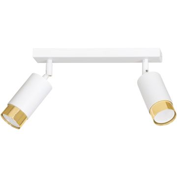 Lampa sufitowa HIRO 2 WH/GOLD 963/2 2x30W/GU10 IP20 od Emibig