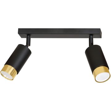 Lampa sufitowa HIRO 2 BL/GOLD 965/2 2x30W/GU10 IP20 od Emibig