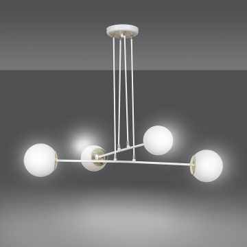 Lampa wisząca OGNIS 4 WHITE 967/4 4x40W/E27 IP20 od Emibig