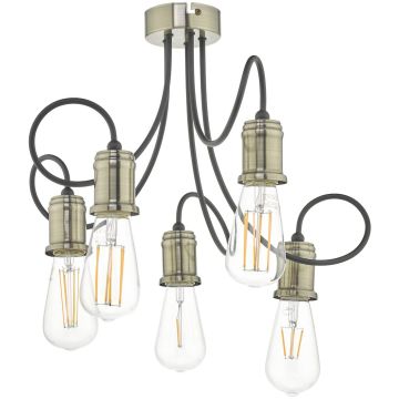 Lampa sufitowa Alzbet ALZ5475 5x60W/E27 od Dar Lighting