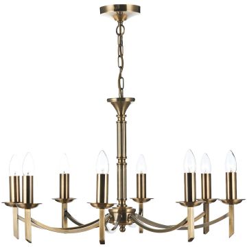 Żyrandol Ambassador AMB0875 8x40W/E14 od Dar Lighting