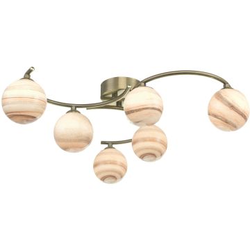 Lampa sufitowa Atiya ATI6475-07 6x40W/G9 od Dar Lighting