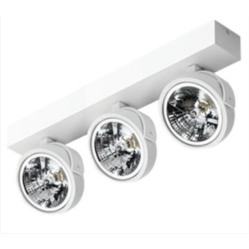 Downlight natynkowy JERRY AZ1723 3x50W/QR111 od AZzardo