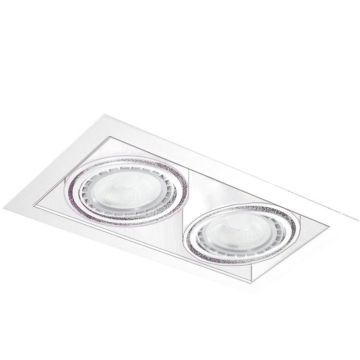 Downlight wpuszczany NOVA AZ2876 2x50/40W/ES111/GU10 od AZzardo