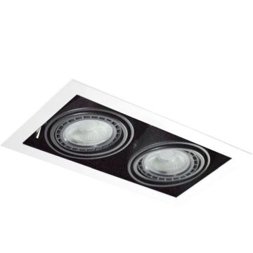 Downlight wpuszczany NOVA AZ2877 2x50/40W/ES111/GU10 od AZzardo