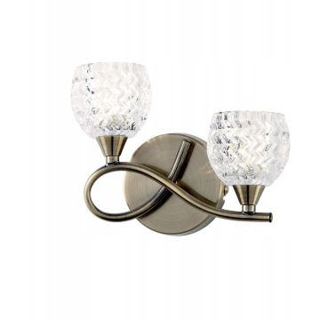 Kinkiet BOYER BOYER-2WBAB-L 2x33W/G9 od Endon