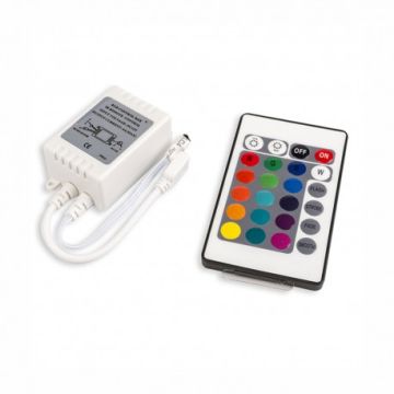 Sterownik do taśm RGB na podczerwień 72W EKST1801 od Eko-Light