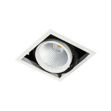 Downlight wpuszczany GL7108-1/18W 4000K WH+BL VERTICO od Italux