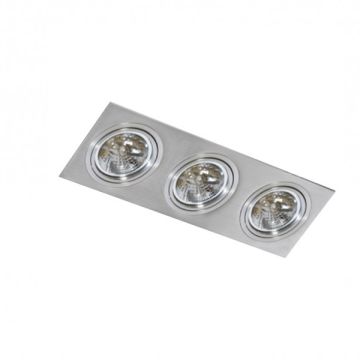 Downlight wpuszczany SIRO 3 ALU AZ0773 3x50W/GU10 ES111 od AZzardo