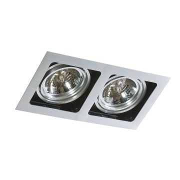 Downlight wpuszczany SISTO AZ0794 2x50/40W/ES111/GU10 od AZzardo