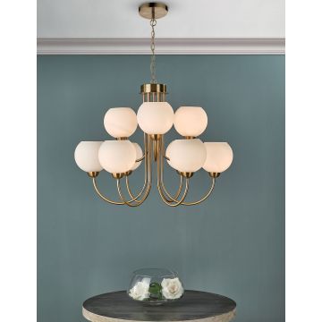 Żyrandol Indra IND1335 9x40W/E14 od Dar Lighting
