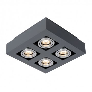 Oprawa natynkowa IT8002S4-BK/AL CASEMIRO od Italux