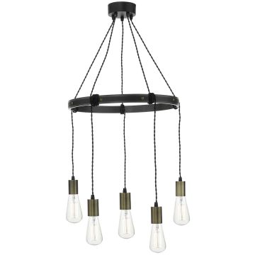 Lampa wisząca Ivan IVA0531 5x60W/E27 od Dar Lighting