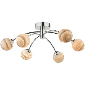 Lampa sufitowa Izzy IZZ0650-07 6x40W/G9 od Dar Lighting