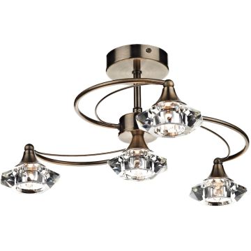 Lampa sufitowa Luther LUT0475 4x40W/G9 od Dar Lighting