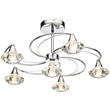 Lampa sufitowa Luther LUT0650 6x40W/G9 od Dar Lighting