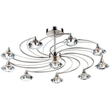 Lampa sufitowa Luther LUT2346 10x40W/G9 od Dar Lighting