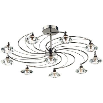 Lampa sufitowa Luther LUT2367 10x40W/G9 od Dar Lighting
