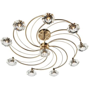 Lampa sufitowa Luther LUT2375 10x40W/G9 od Dar Lighting