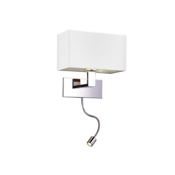 Kinkiet MARTENS AZ1526 3000K 1x60W+1W/LED 85lm od AZzardo