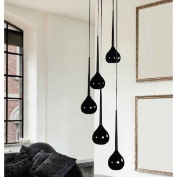 Lampa wisząca AGA 5 AZ1070 5x40W/E14 od AZzardo