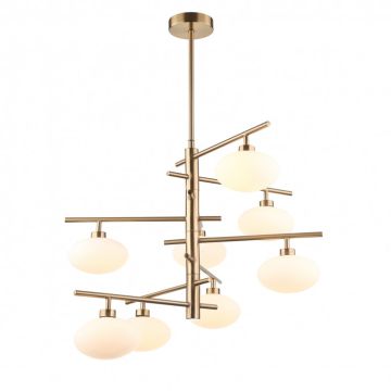 Żyrandole MDM3661-8 BRO+W FIORENZO od Italux