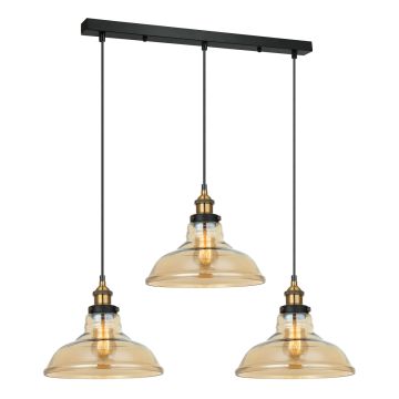 HUBERT Zwis sufitowy MDM-2381/3 GD+AMB od Italux