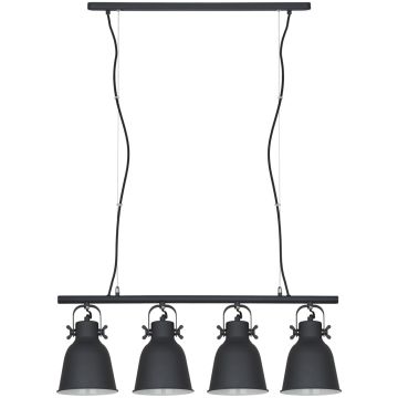 Lampa wisząca Lavare MD-HN82608-4-BK+WH 4x40W/E27 od Italux