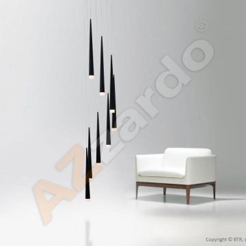 Lampa wisząca STYLO 8 AZ0161 8x40W/G9 od AZzardo