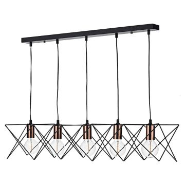 Lampa wisząca Midi MID0522 5x40W/E27 od Dar Lighting