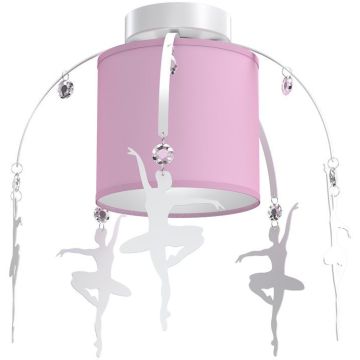 Lampa sufitowa BALETNICA PINK MLP4972 1x60W/E27 od Milagro