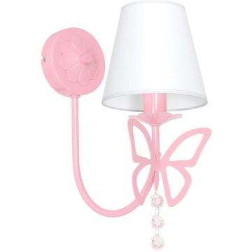 Kinkiet CHARLOTTE PINK MLP4215 1x40W/E14 od Milagro