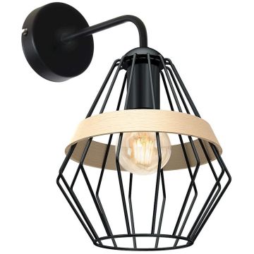 Kinkiet CLIFF BLACK MLP5523 1x60W/E27 od Milagro