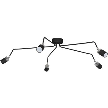 Lampa sufitowa JOKER BLACK MLP1341 5x8W/GU10 od Milagro