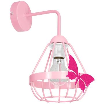 Kinkiet KAGO PINK MLP4926 1x60W/E27 od Milagro