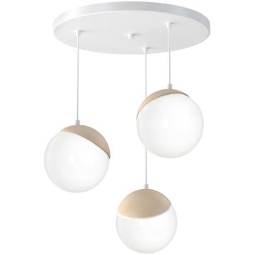 Lampa wisząca SFERA WOOD MLP5425 3x40W/E14 od Milagro