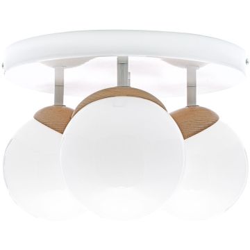 Lampa sufitowa SFERA WOOD MLP5429 3x40W/E14 od Milagro