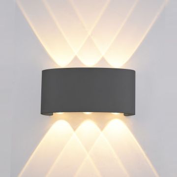 Kinkiet Ortelo OWL-451-3-BL 3000K 6x6W/LED 550lm od Italux