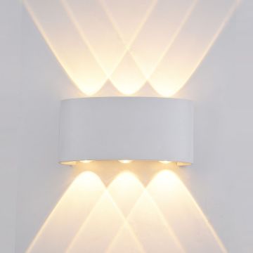 Kinkiet Ortelo OWL-451-3-WH 3000K 6x6W/LED 550lm od Italux